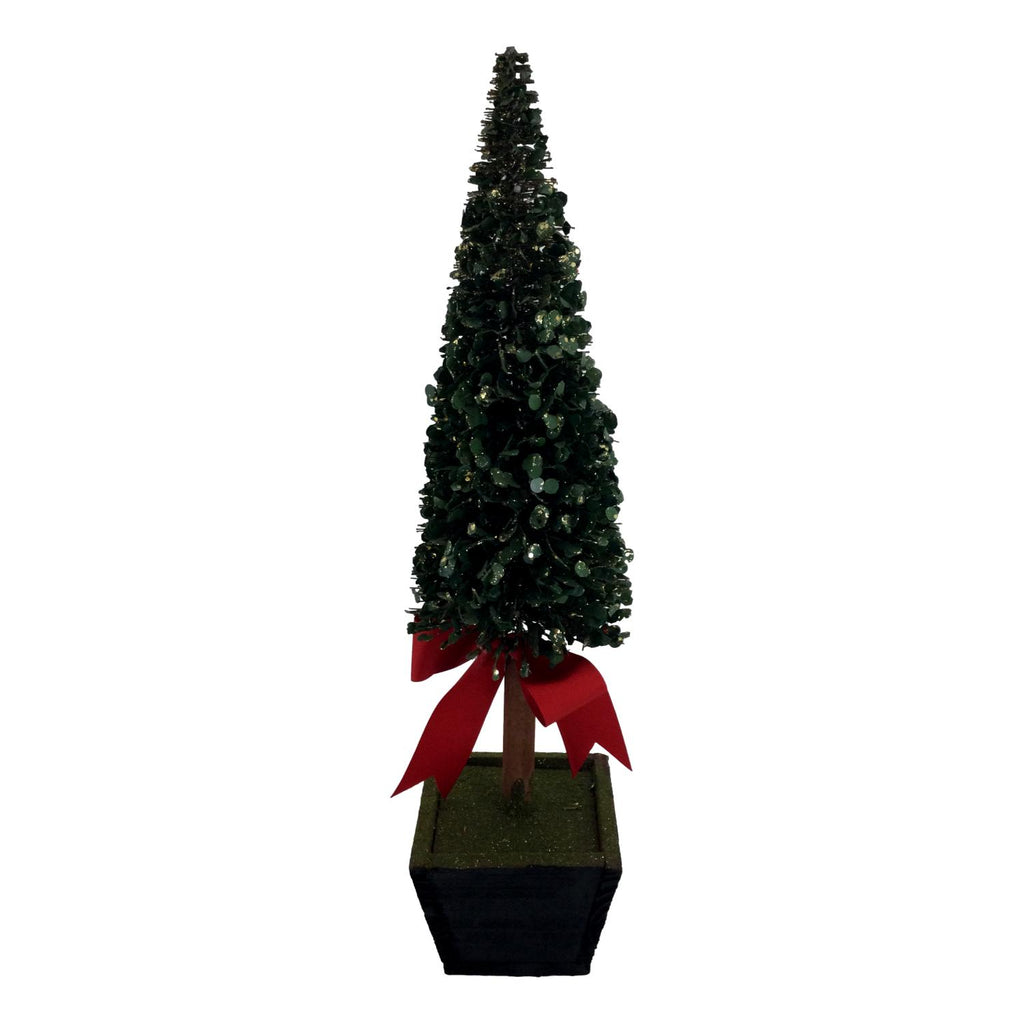 53cm Green Brush Tree - Seasonal Decor