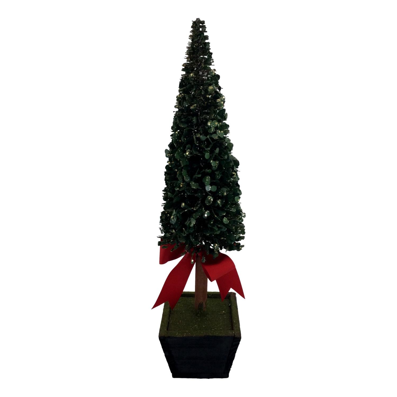 53cm Green Brush Tree - Seasonal Decor
