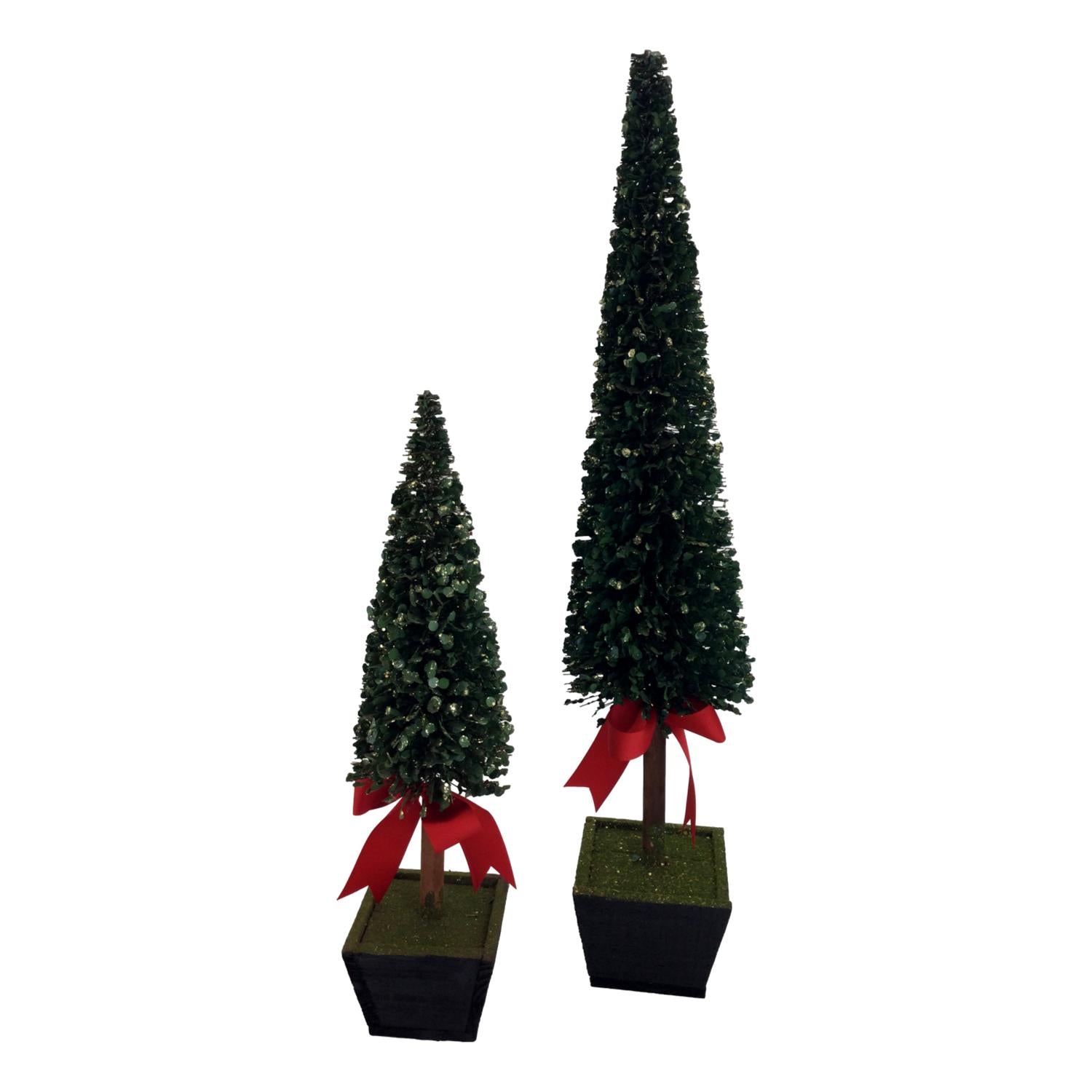 53cm Green Brush Tree - Seasonal Decor