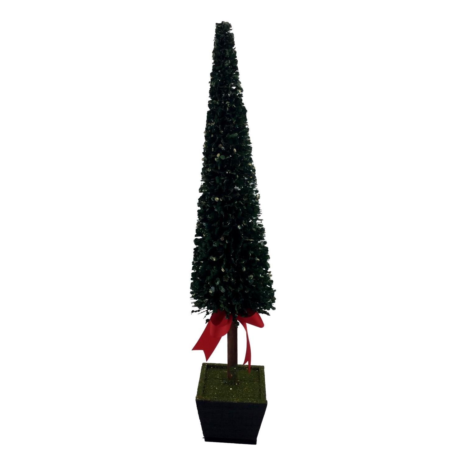 75cm Green Brush Tree - Seasonal Decor