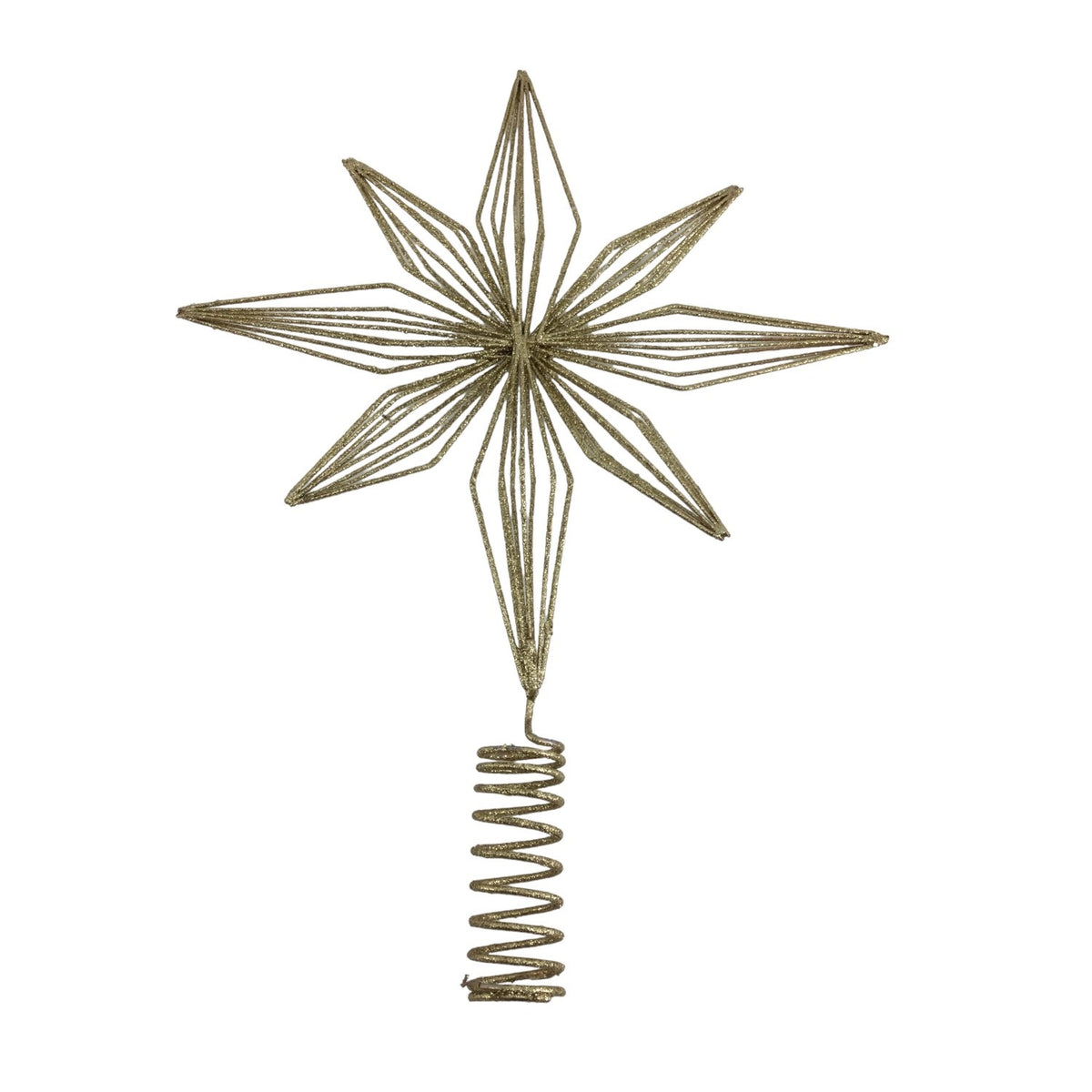 33cm Gold Star Tree Topper