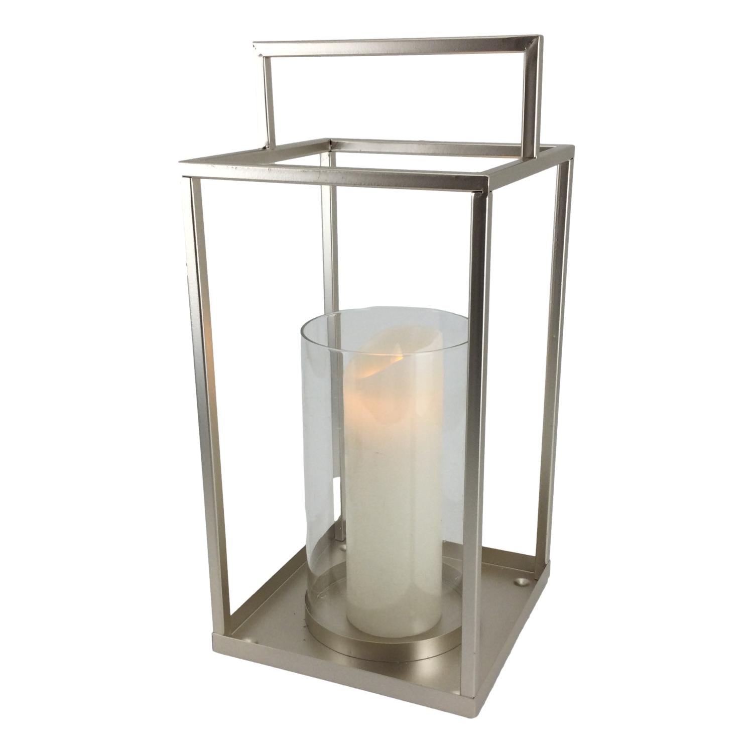 42cm Champ Metal Lantern - Seasonal Decor