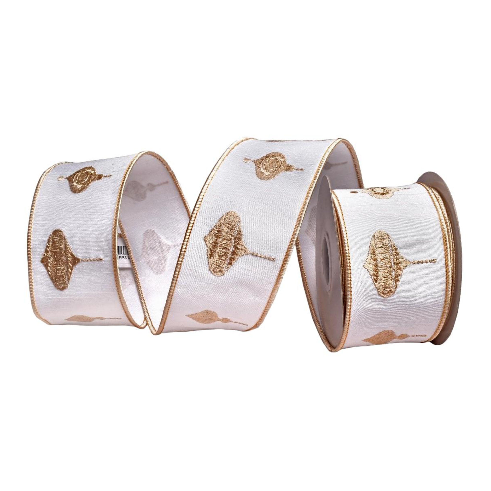 100mm White Cream Ornament - Seasonal Decor
