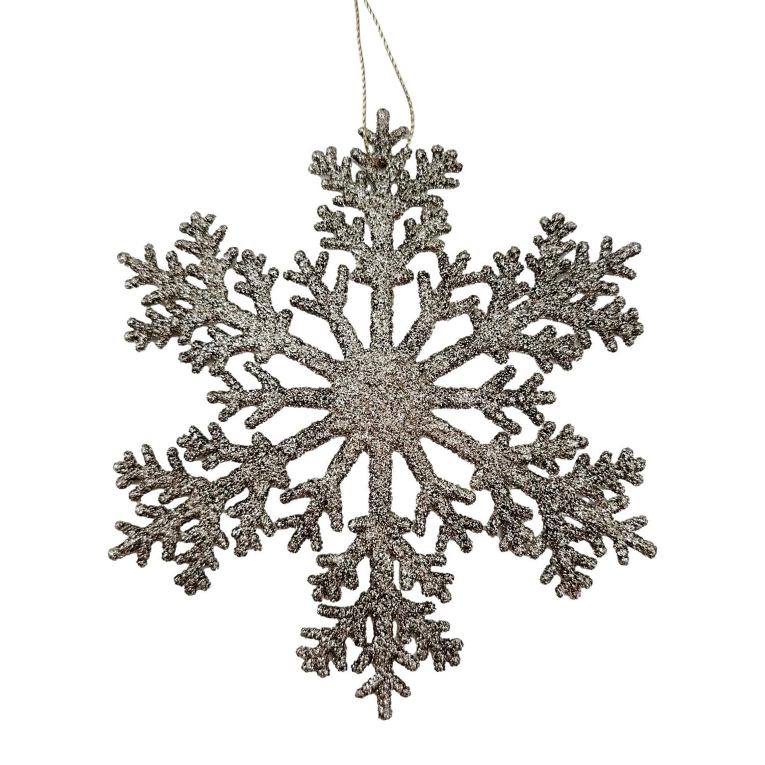 Champ Snowflake Hanging - Seasonal Decor