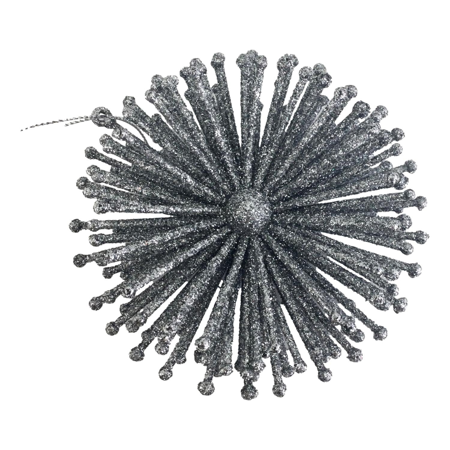 Silver Firework Hanging - Seasonal Decor