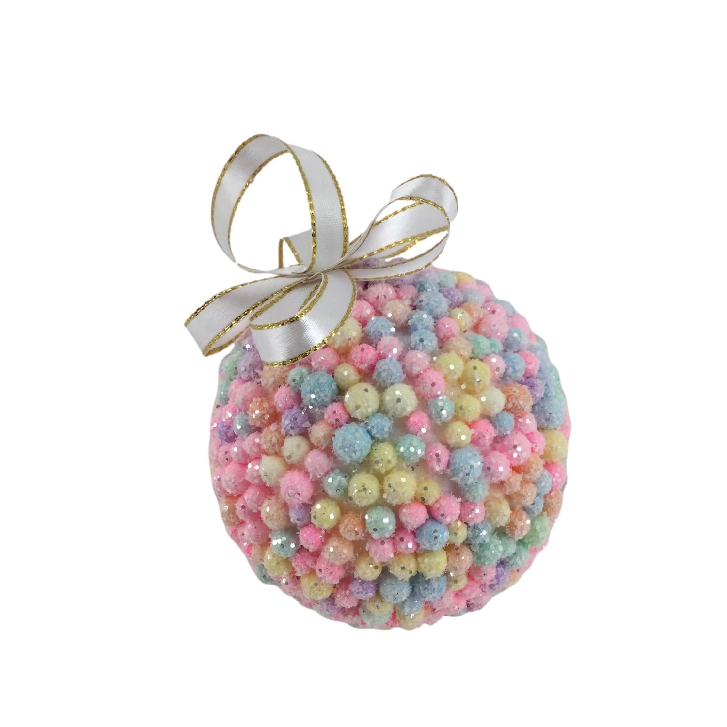 Multi Coloured Ball Hanging - Seasonal Decor