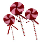 25cm Pink Red Lollypop - Seasonal Decor