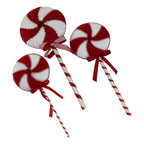 25cm Red White Lollypop - Seasonal Decor