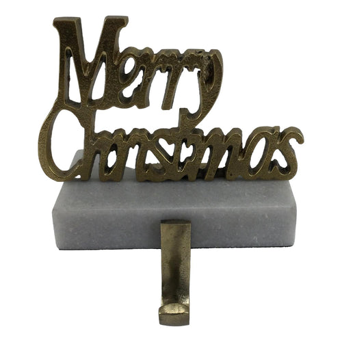 Gold Merry Christmas S/H - Seasonal Decor