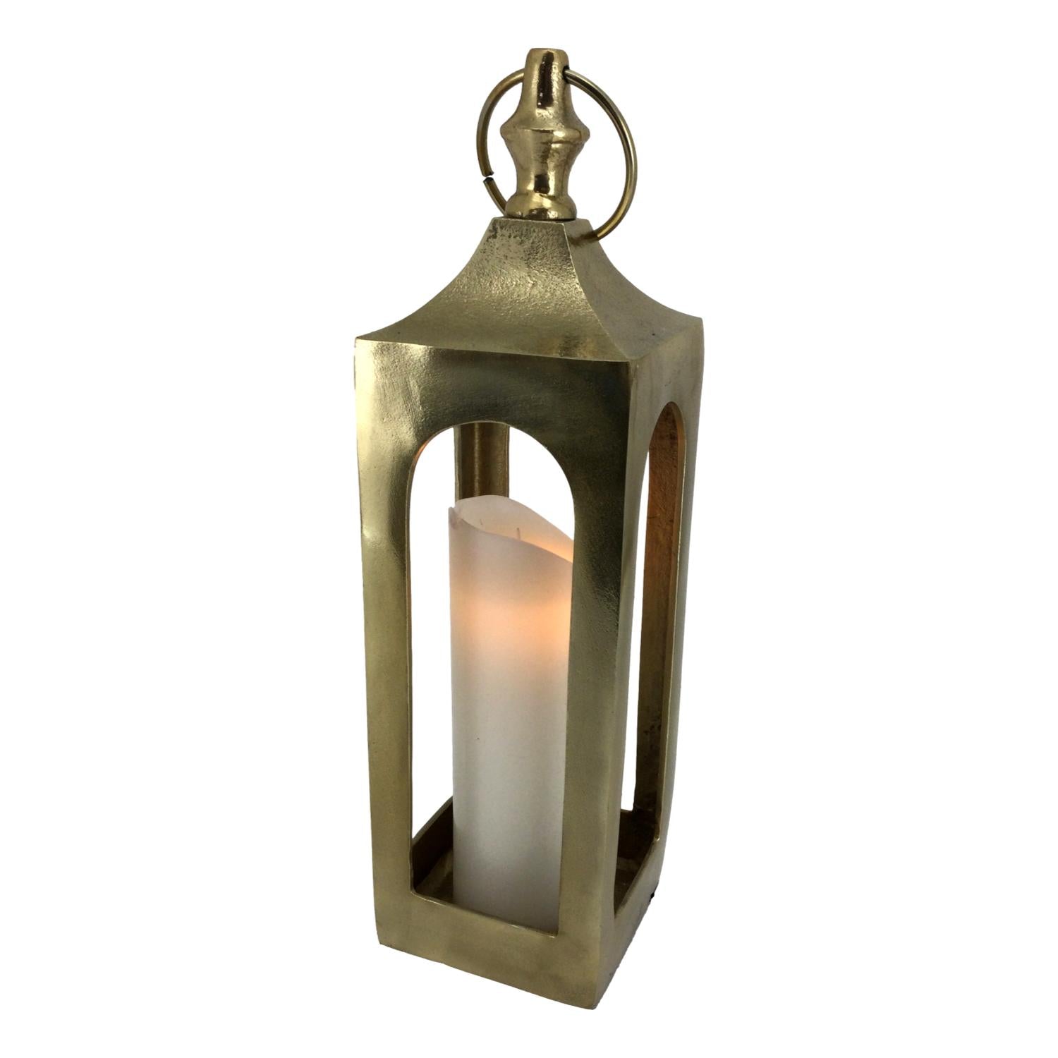 Sm Gold Lantern - Seasonal Decor