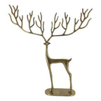 59cm Gold Twig Reindeer - Seasonal Decor
