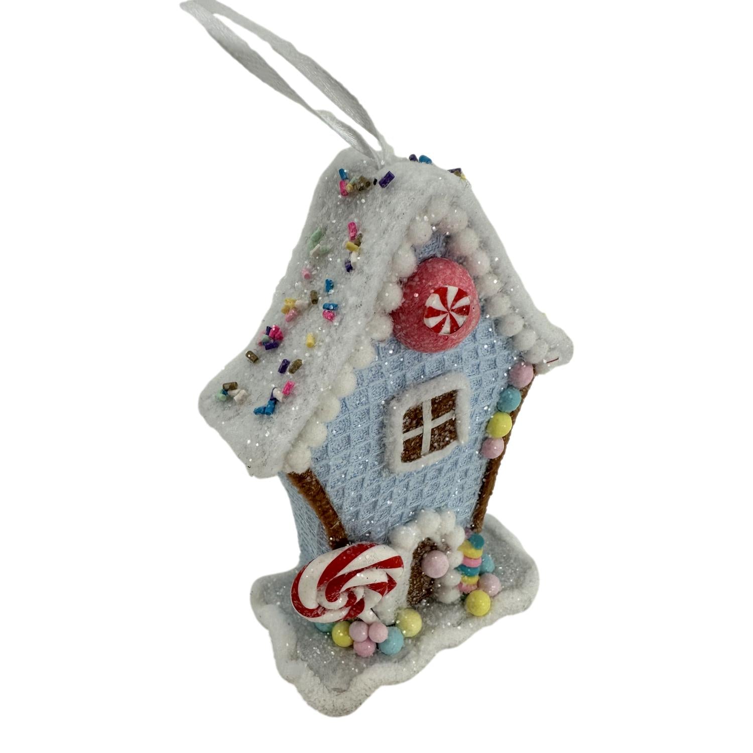 Blue House Hanging - Seasonal Decor