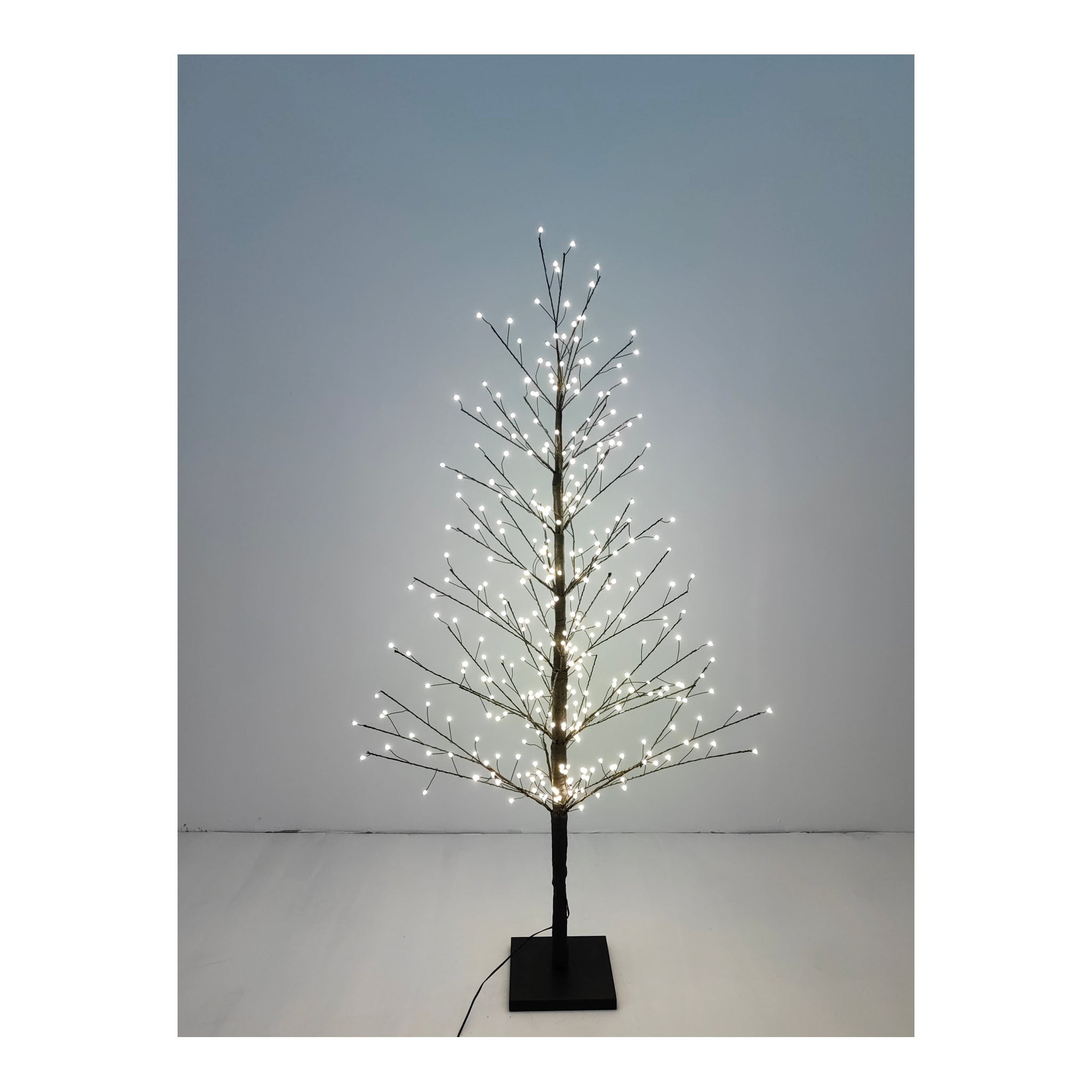120cm Led Black Tree - Seasonal Decor