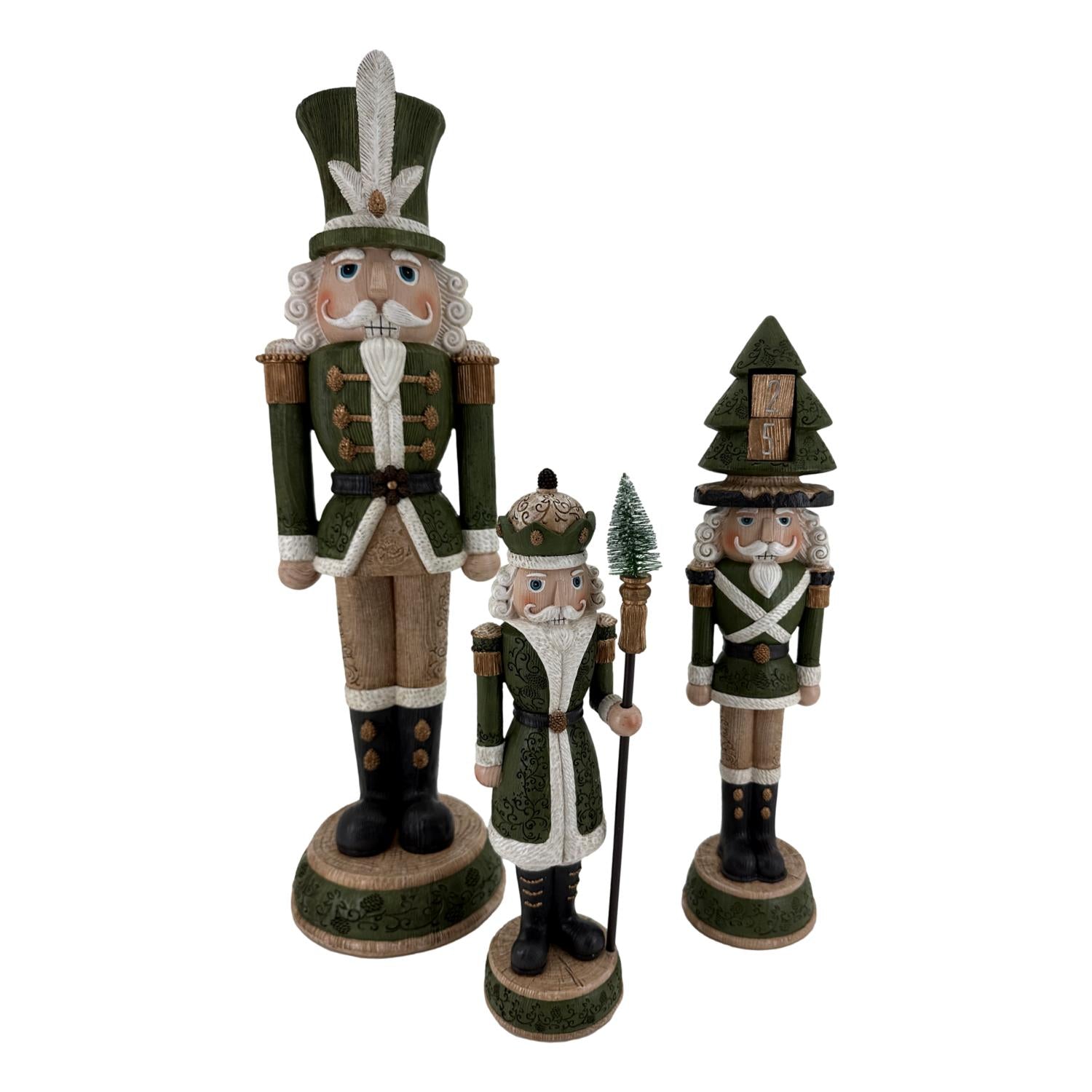45cm Nutcracker Countdown - Seasonal Decor
