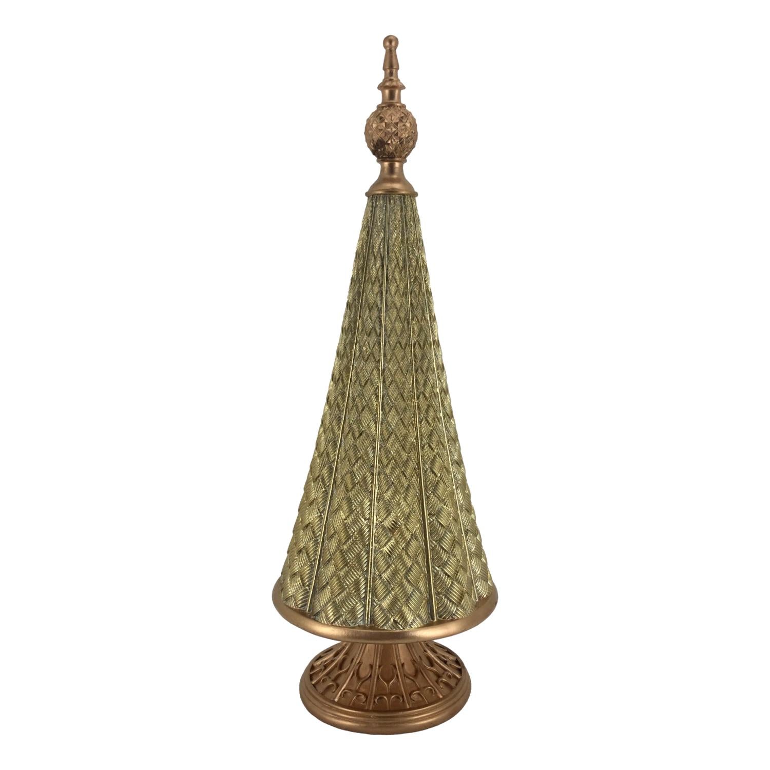 53cm Gold Decorative Tree - Seasonal Decor
