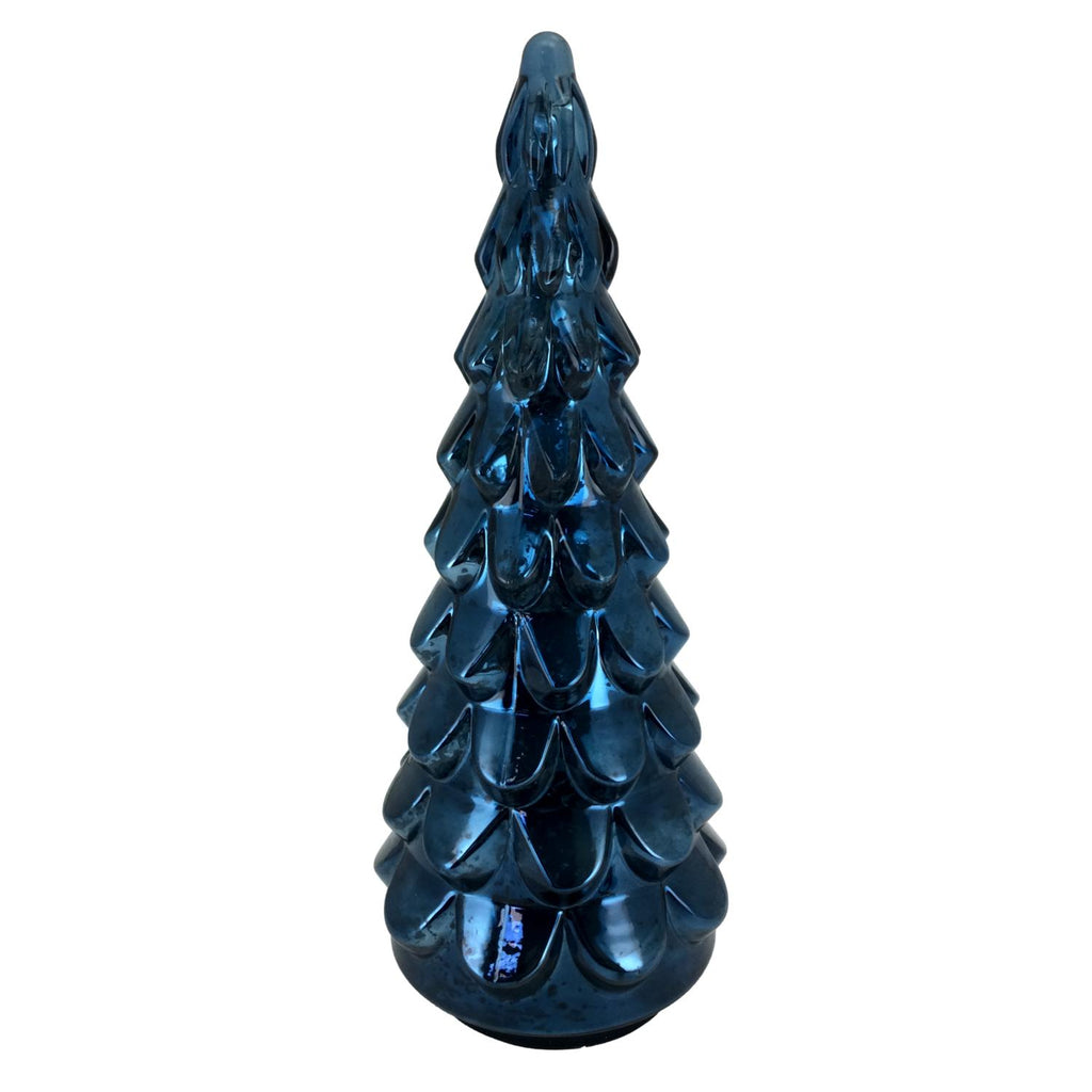 55cm Navy Tree - Seasonal Decor