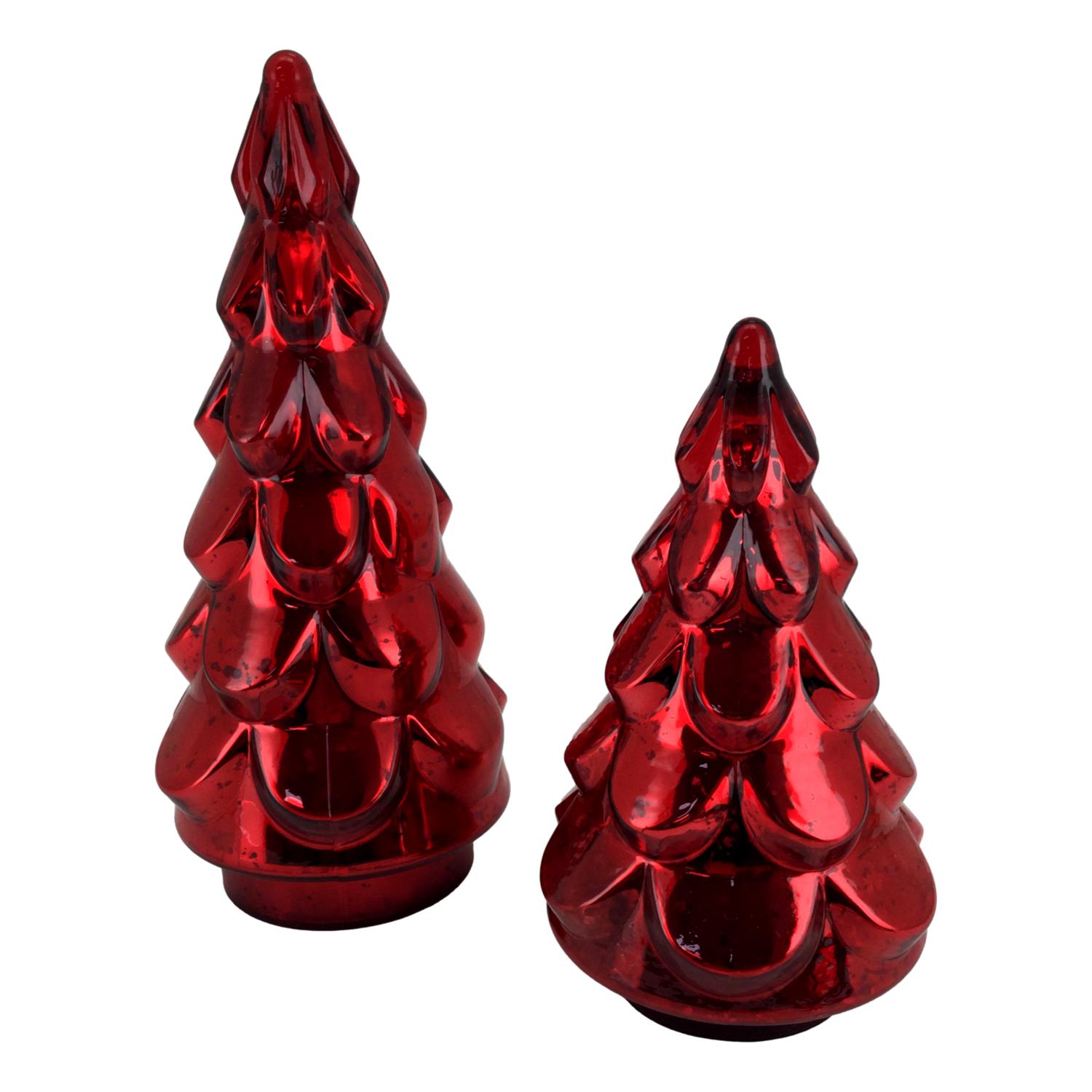 36cm Red Tree - Seasonal Decor