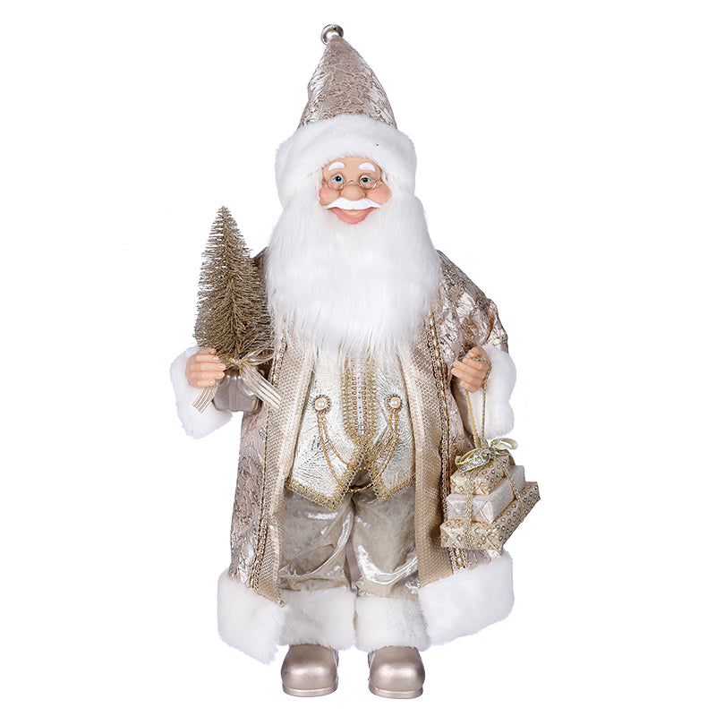 60cm Champ Santa Gifts - Seasonal Decor