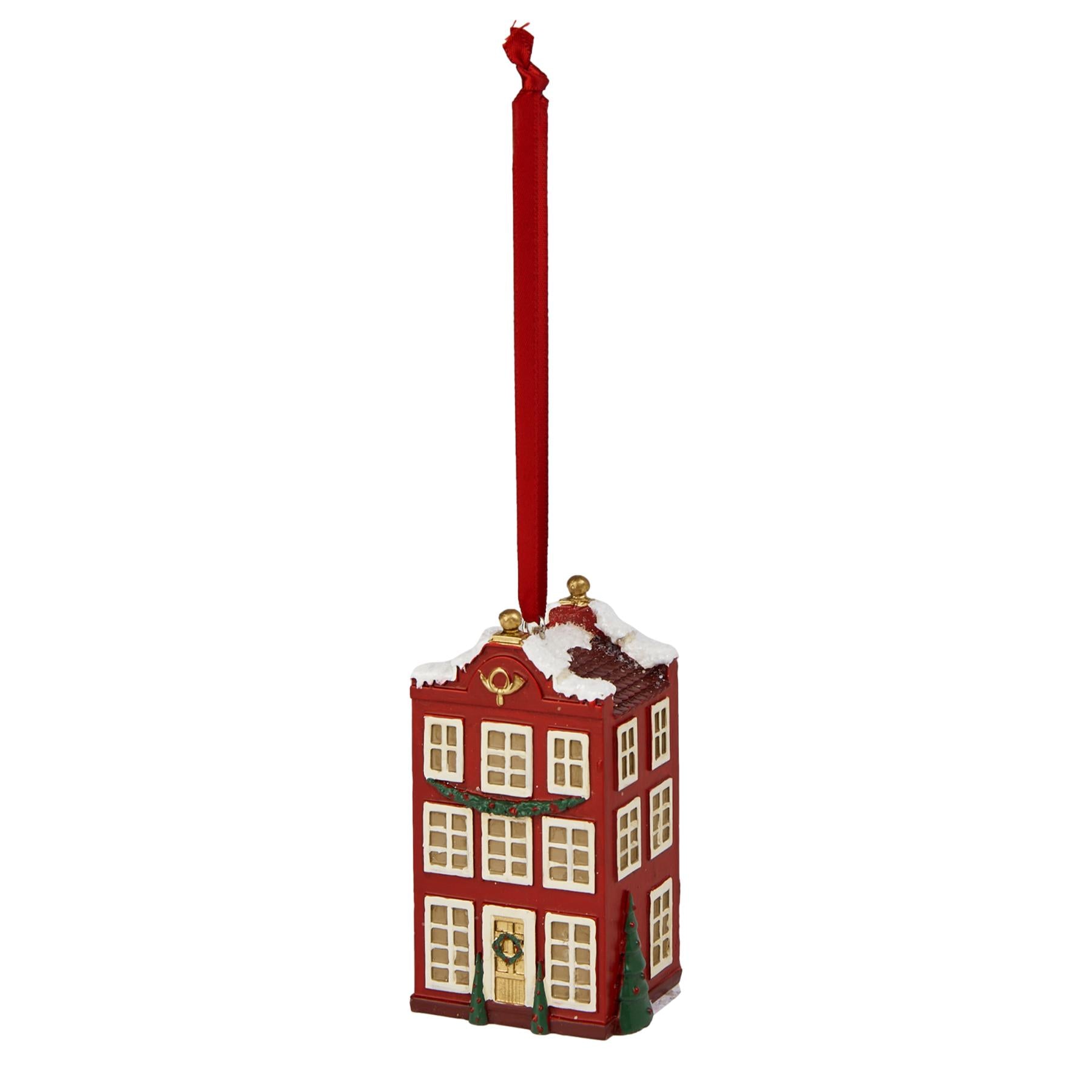 Red Post Office Hanging - Seasonal Decor