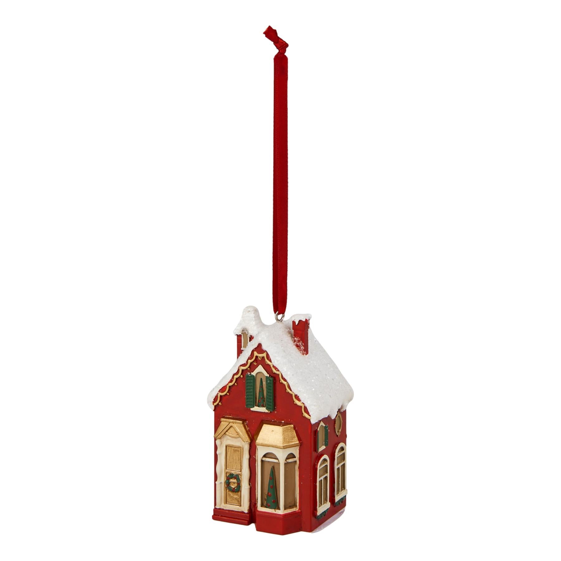 Red House Hanging - Seasonal Decor