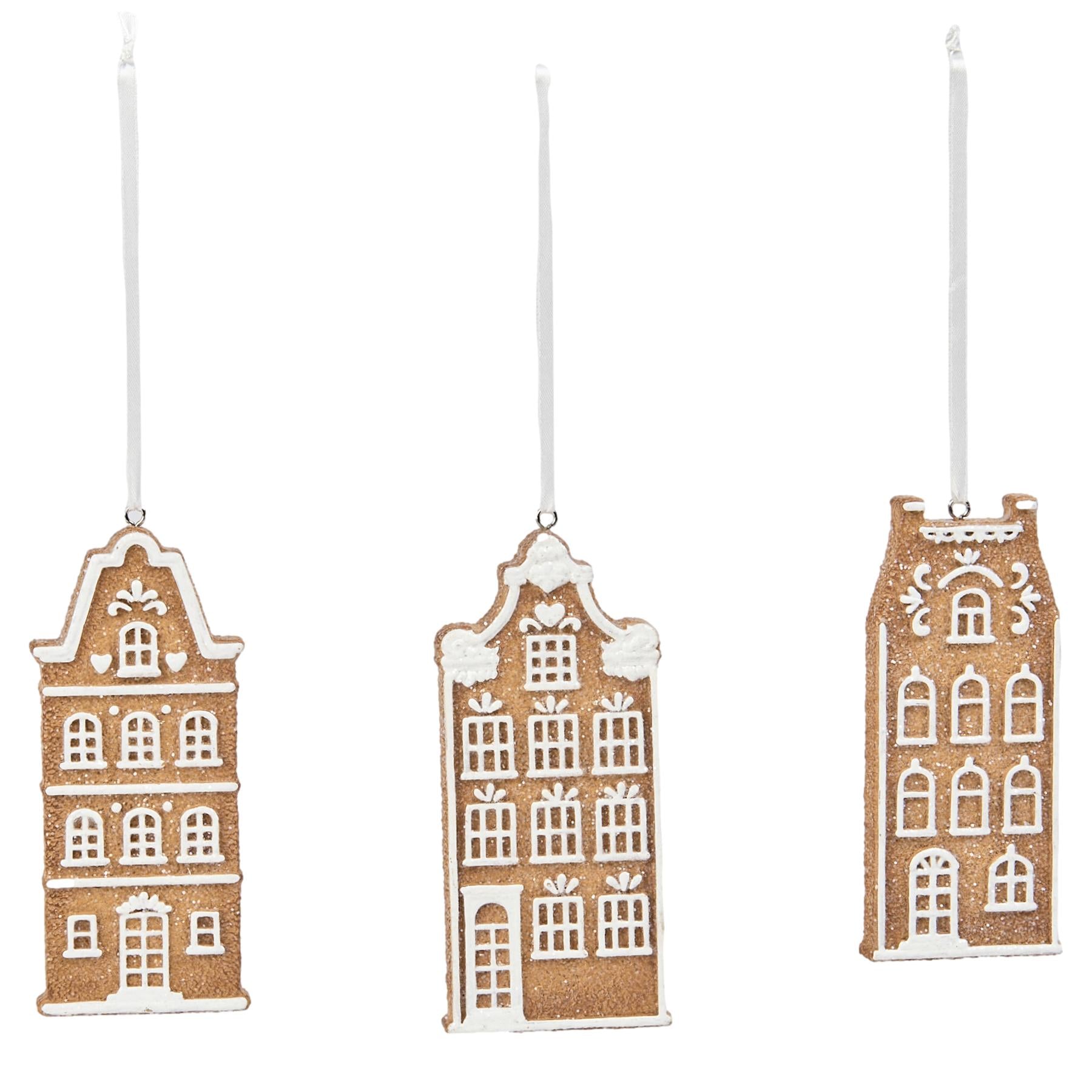G/Bread House Hanging Assorted - Seasonal Decor