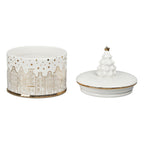 White Gold Jewel Box - Seasonal Decor
