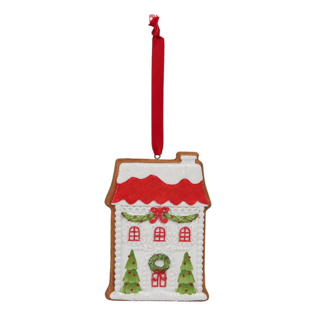 G/Bread House Hanging Assorted - Seasonal Decor