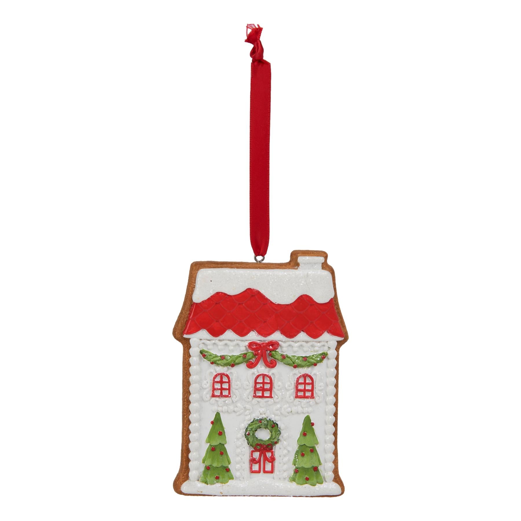 G/Bread House Hanging Assorted - Seasonal Decor