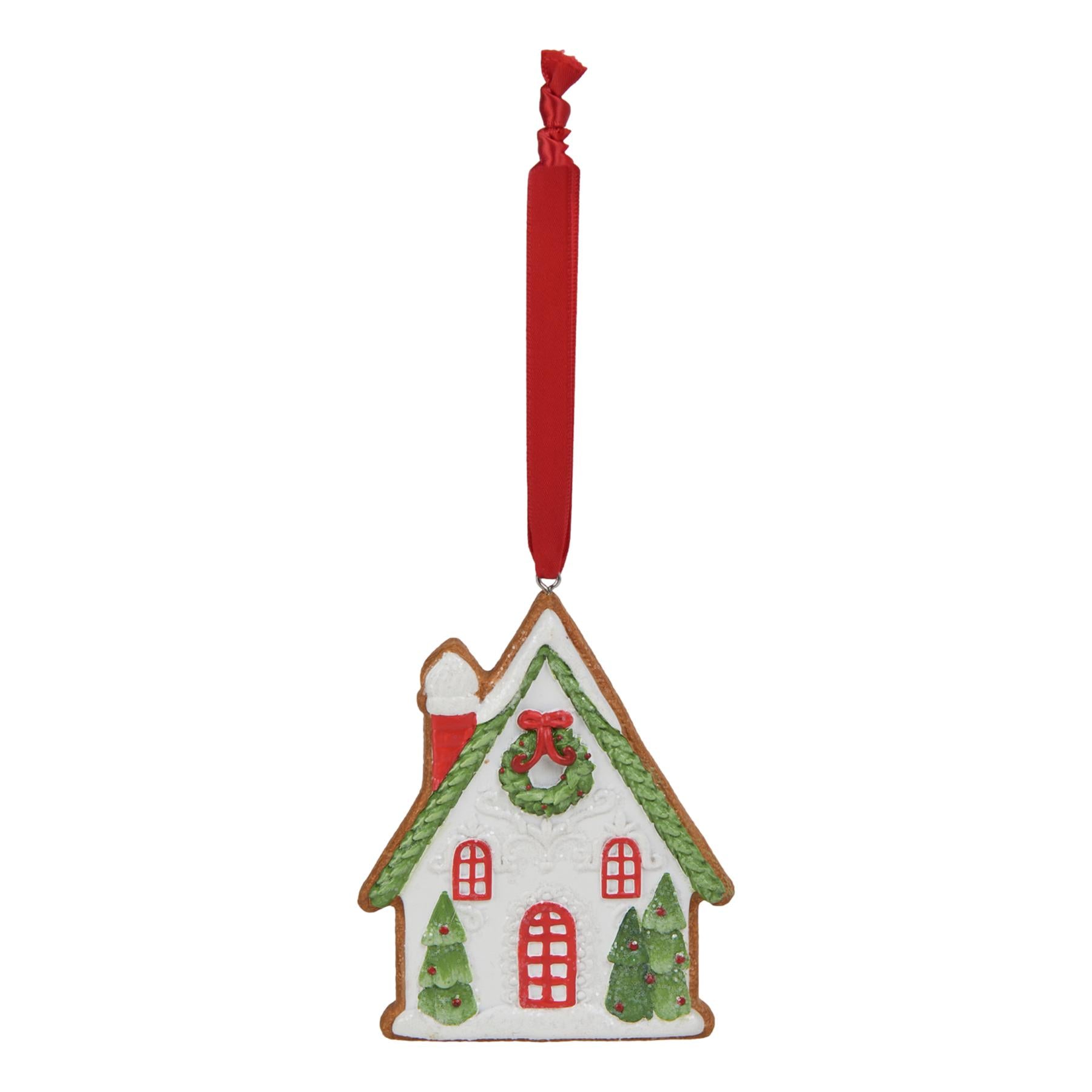 G/Bread House Hanging Assorted - Seasonal Decor