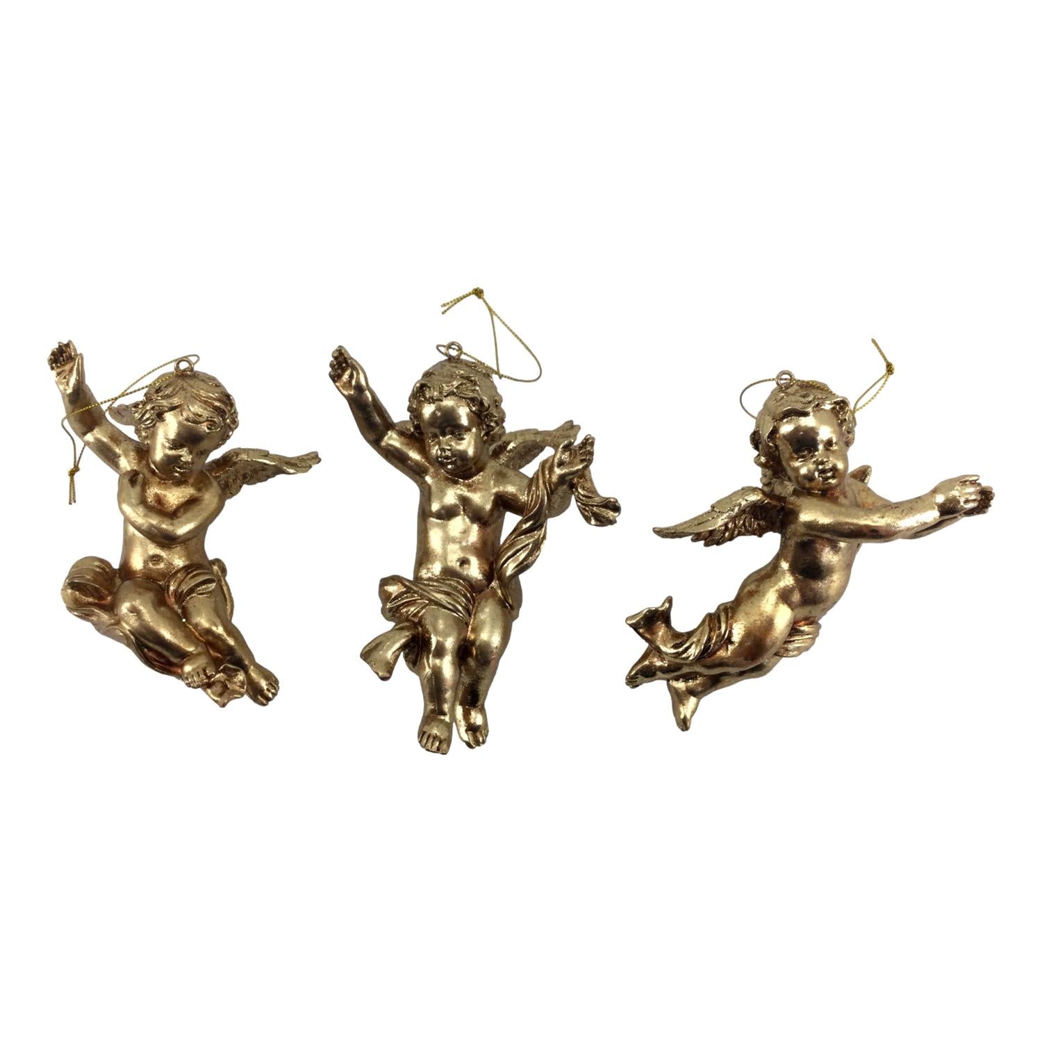 Gold Cherub Hanging Assorted - Seasonal Decor