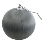 Grey Silk Ball Hanging Box 6 - Seasonal Decor