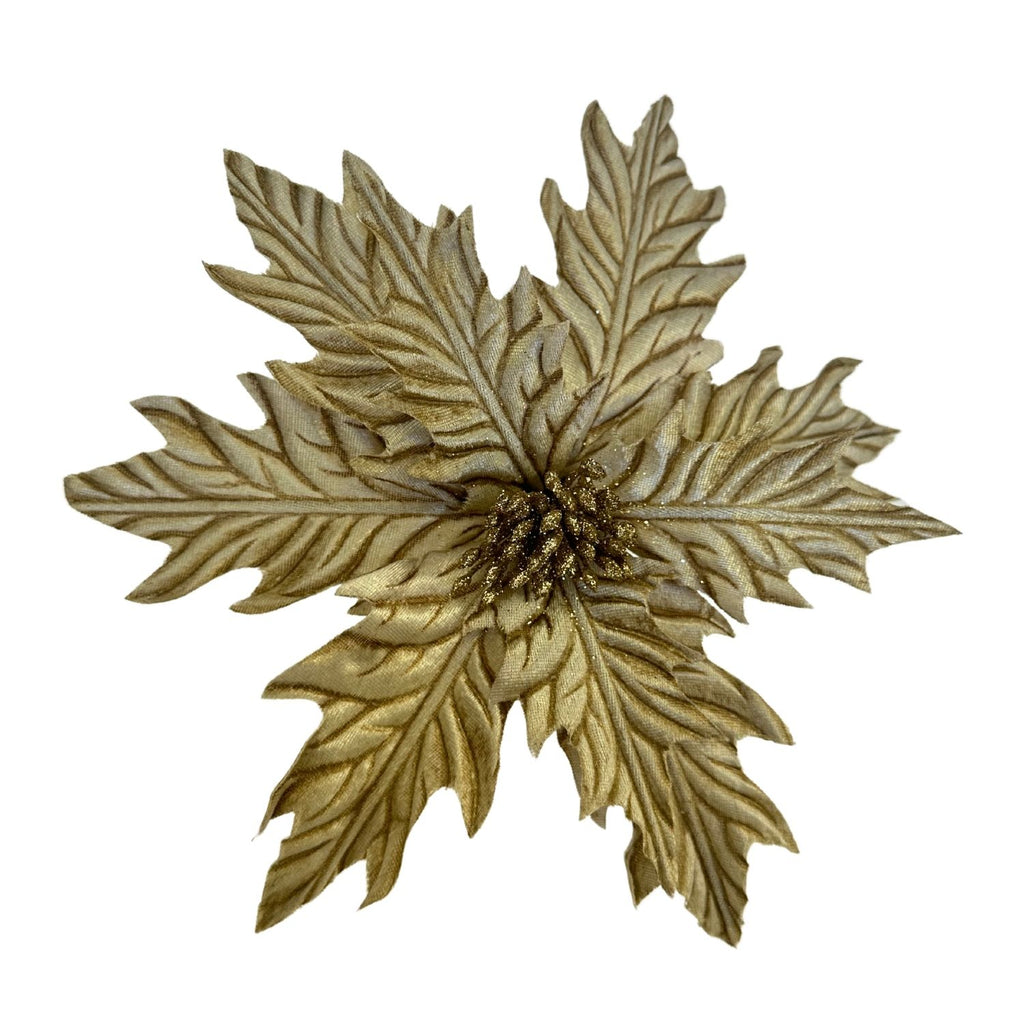 Champagne Poinsettia - Seasonal Decor