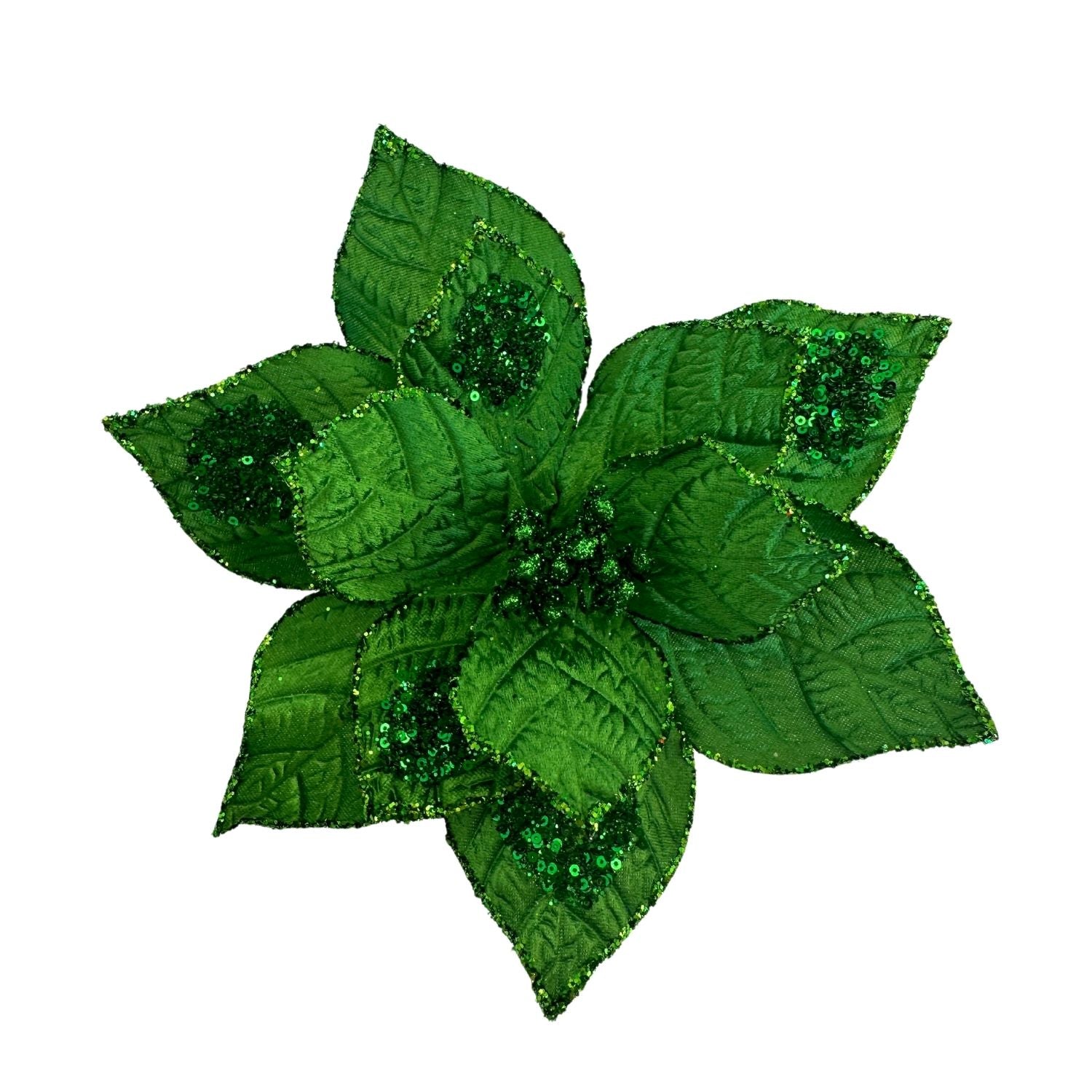 Green Poinsettia - Seasonal Decor