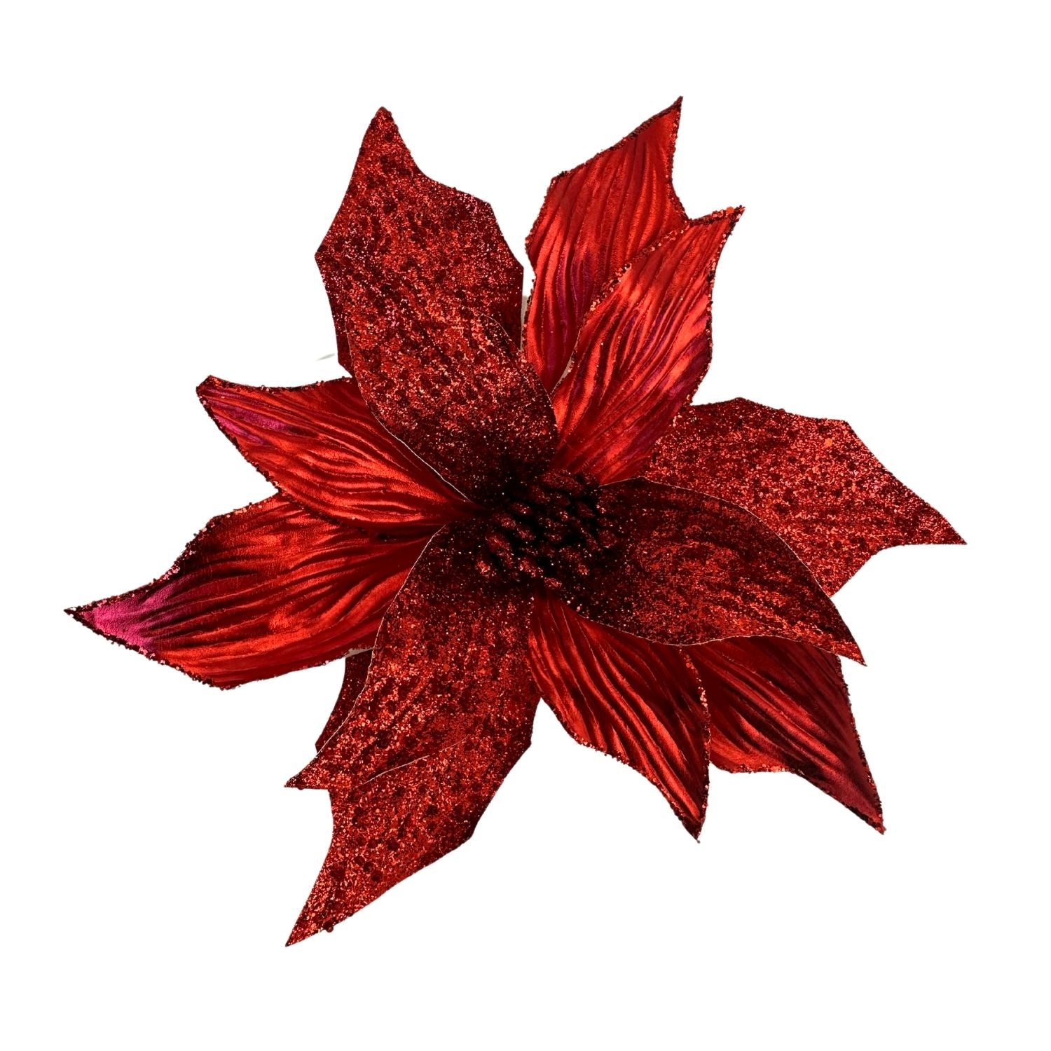 Red Poinsettia - Seasonal Decor