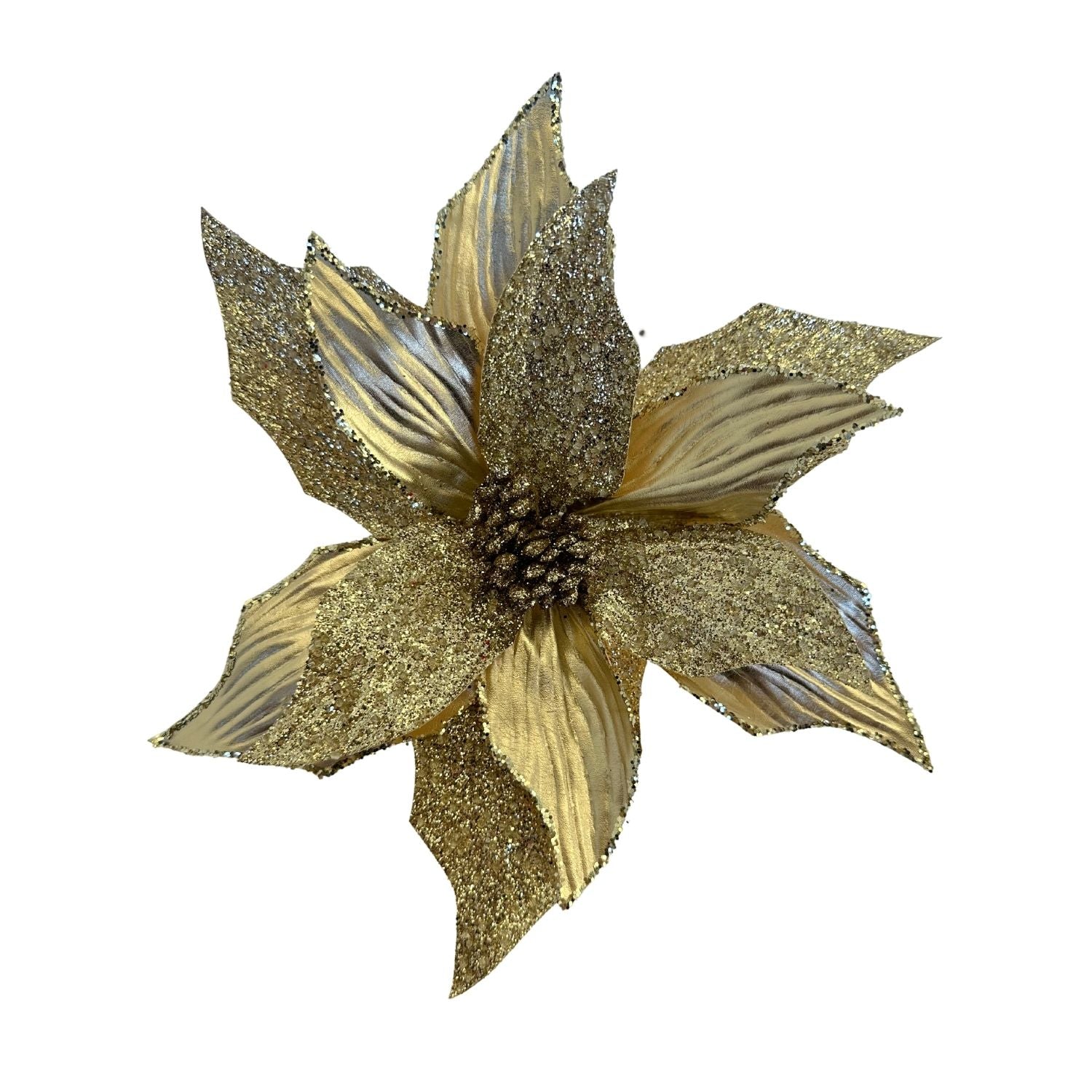 Champagne Poinsettia - Seasonal Decor