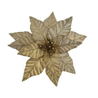 Champagne Double Poinsettia - Seasonal Decor