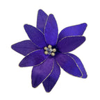 Purple Poinsettia - Seasonal Decor