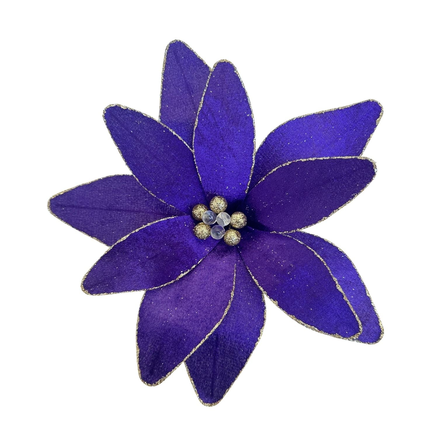 Purple Poinsettia - Seasonal Decor