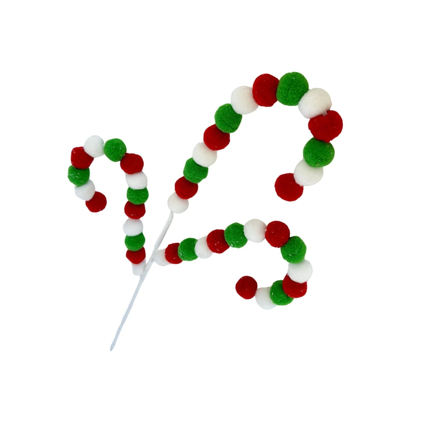 Red White Green Candy Spray - Seasonal Decor