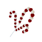 Red White Candy Spray - Seasonal Decor