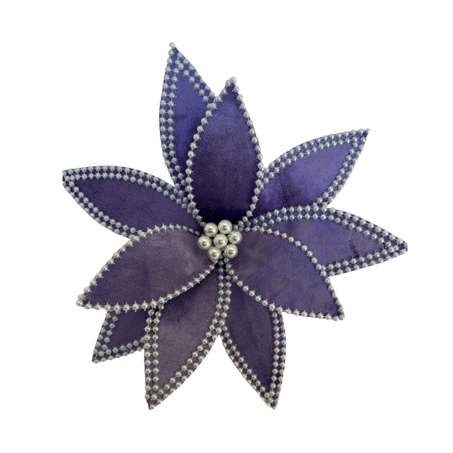 Purple Poinsettia - Seasonal Decor