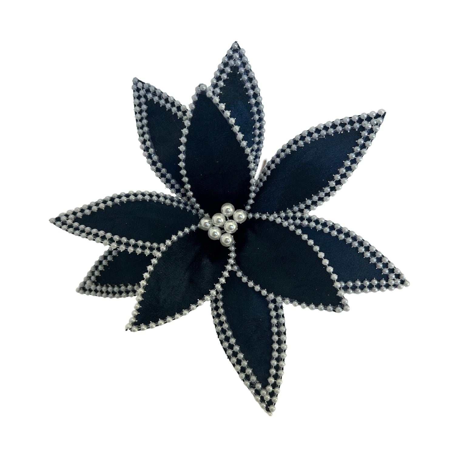 Midnight Blue Poinsettia - Seasonal Decor