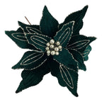 Emerald Green Poinsettia - Seasonal Decor