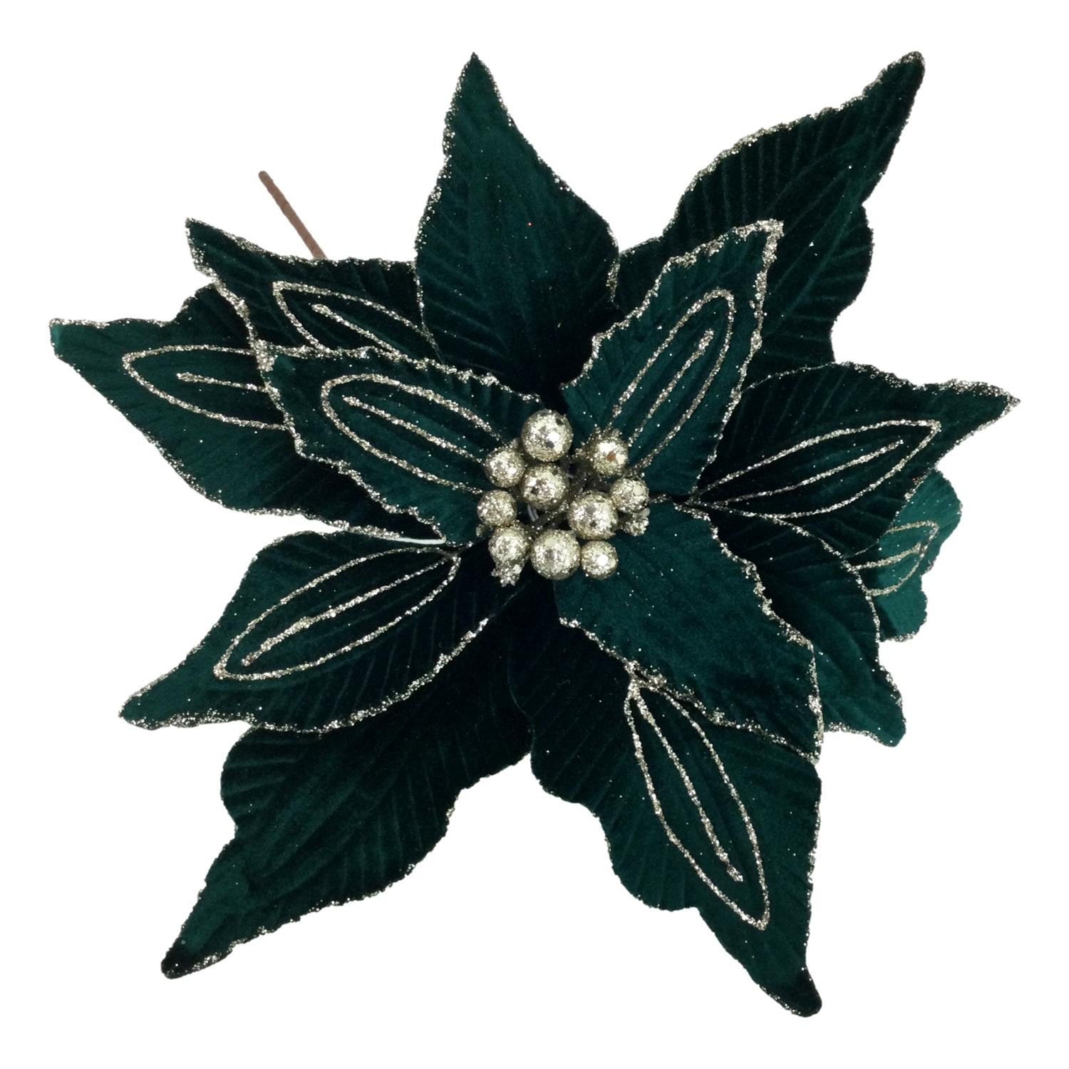 Emerald Green Poinsettia - Seasonal Decor