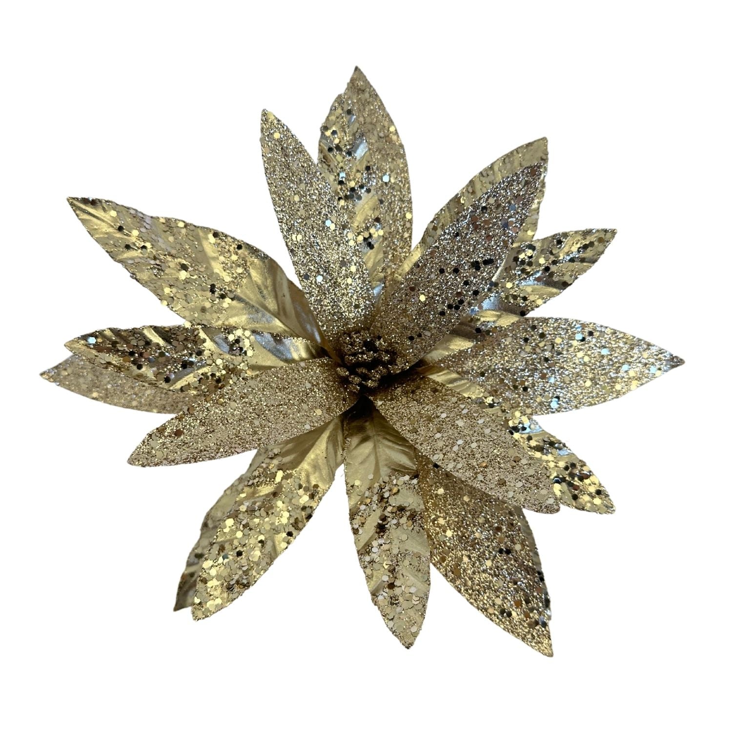 Champagne Poinsettia - Seasonal Decor