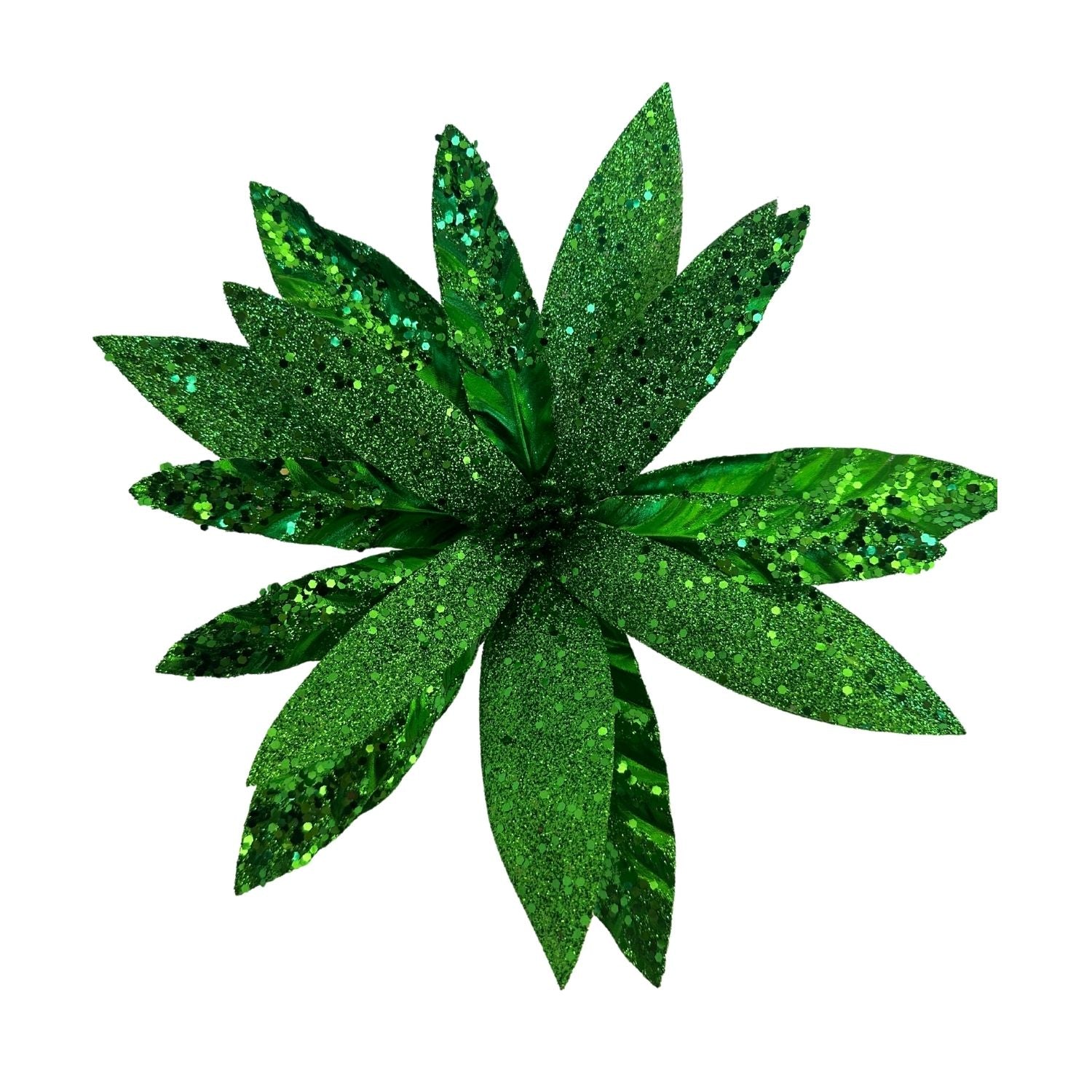 Green Poinsettia - Seasonal Decor