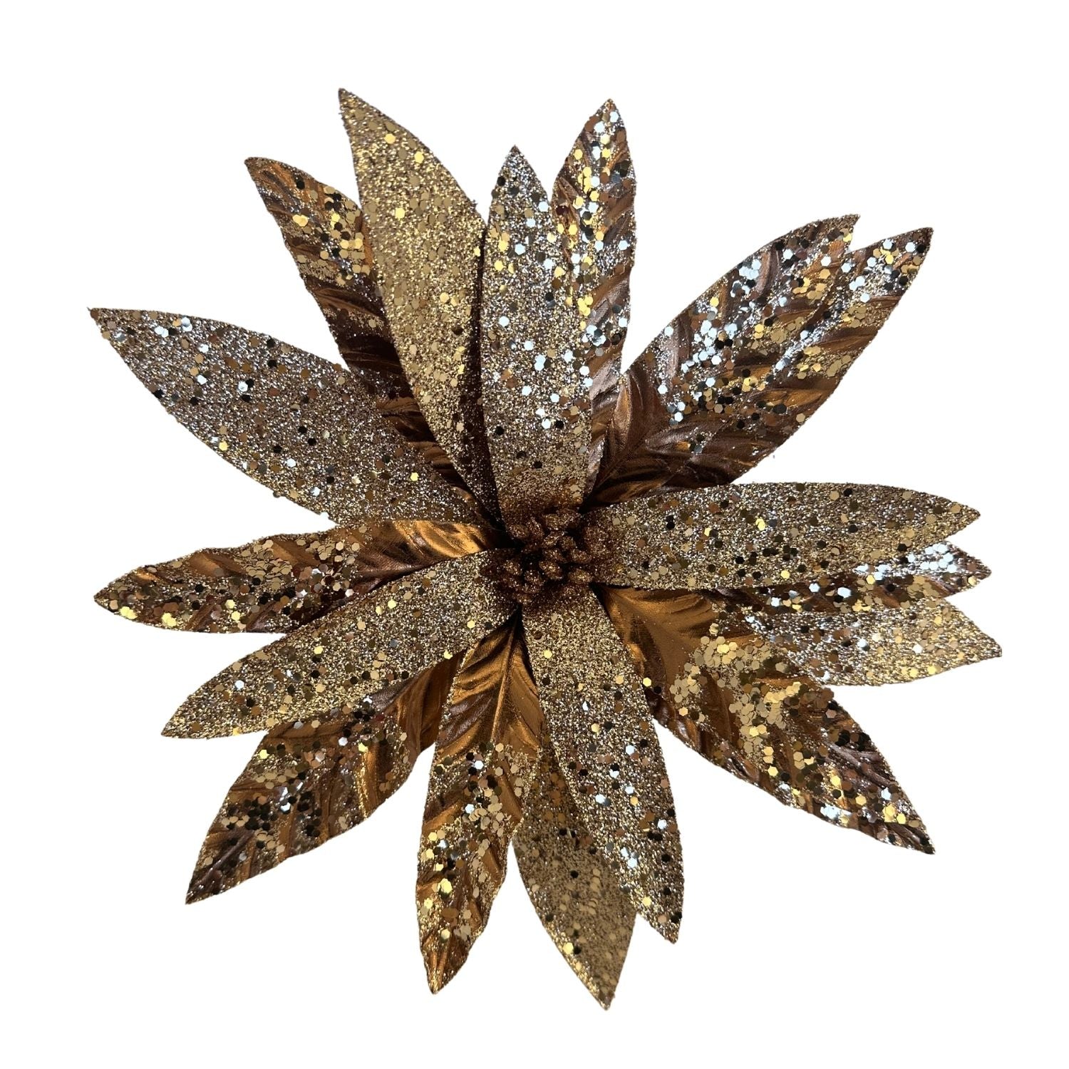 Taupe Poinsettia - Seasonal Decor