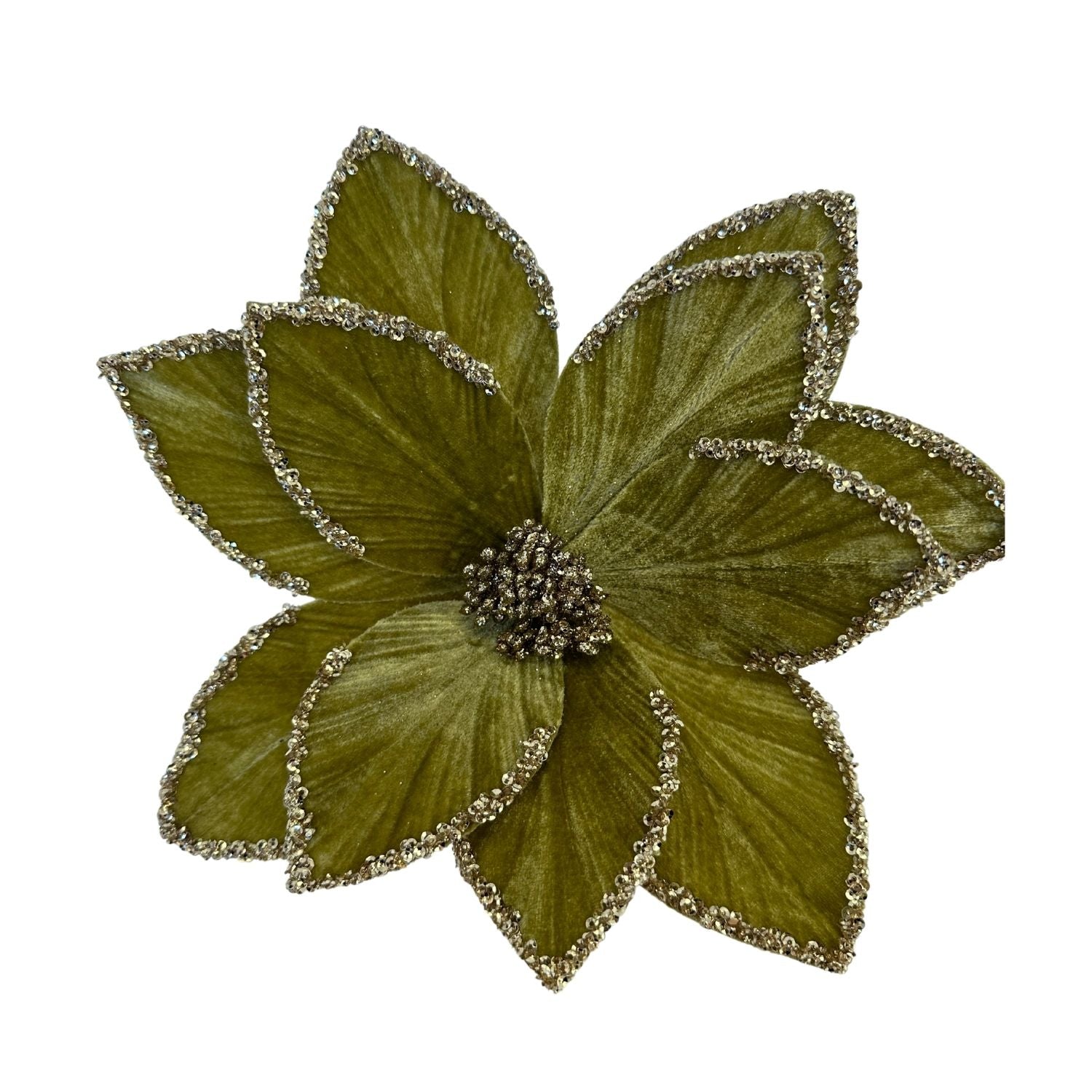 Green Poinsettia - Seasonal Decor