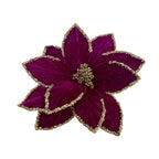 Magenta Poinsettia - Seasonal Decor