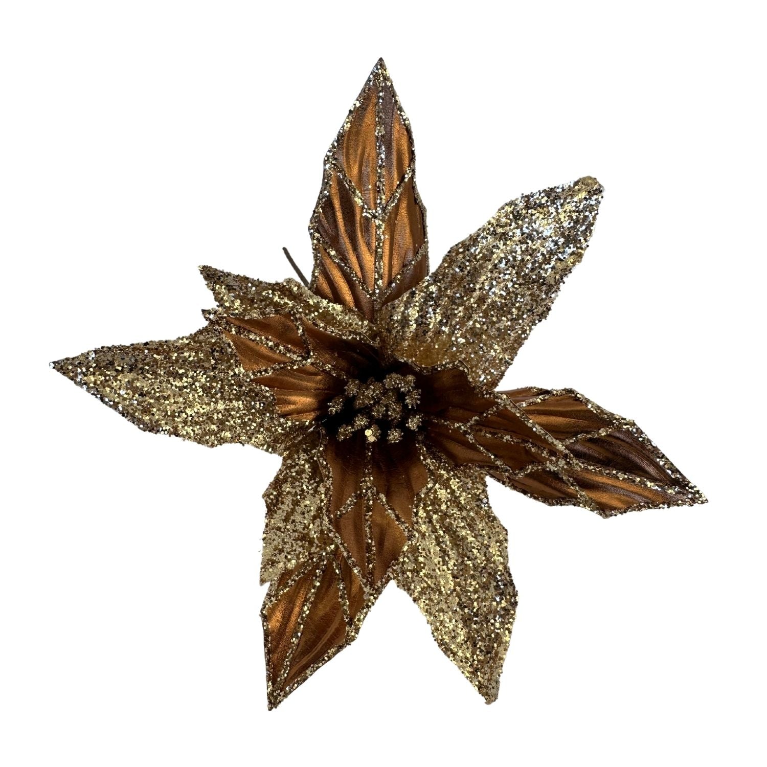 Copper Poinsettia - Seasonal Decor